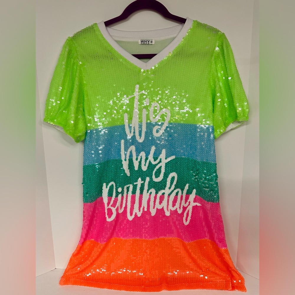 Birthday Sequin Dress